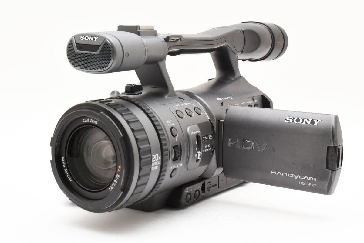 ☆良品☆ ソニー SONY HDR FX7 バッテリー2個付属 付属品多数 録画