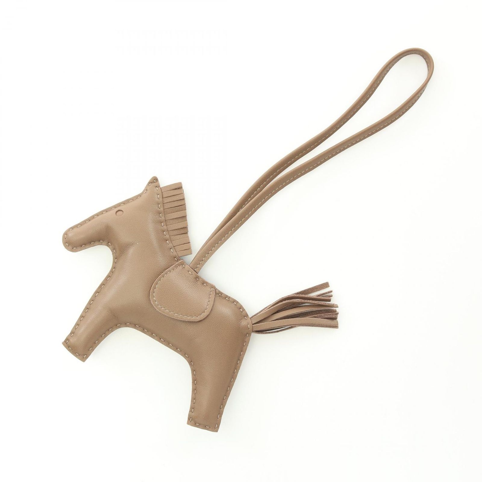 エルメス HERMES チャーム ロデオMM エトゥープ W刻/ｴﾄｩｰﾌﾟ エトゥープ