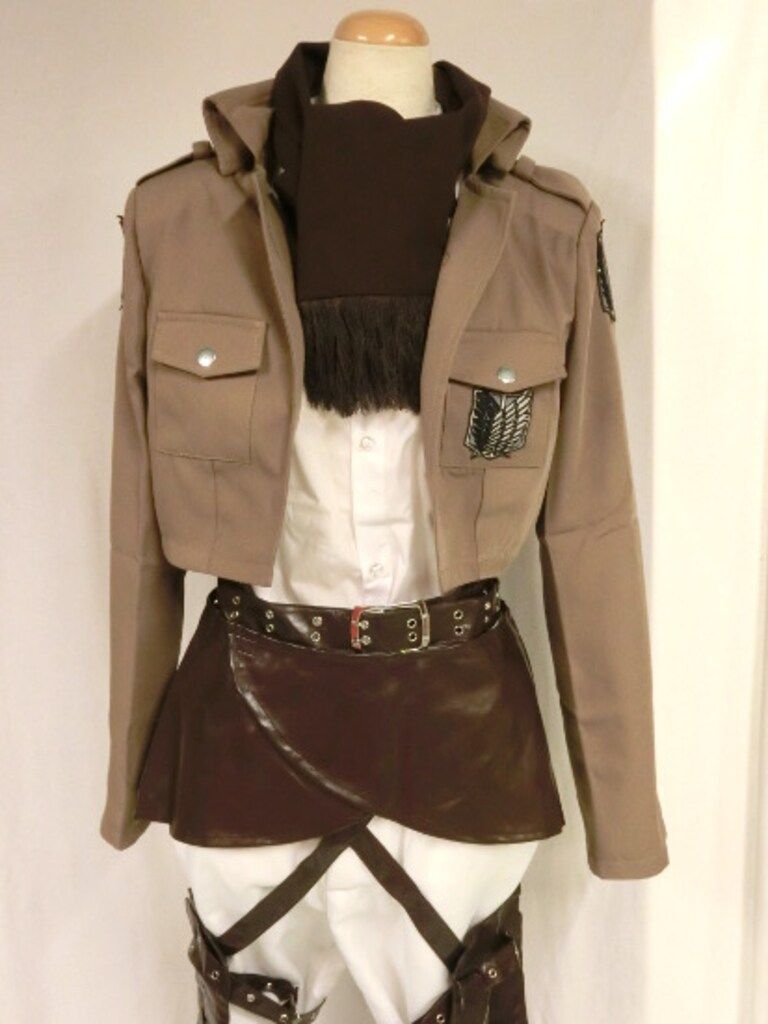 サークル製 調査兵団 進撃の巨人 調査兵団 ミカサセット(未着用・女性L