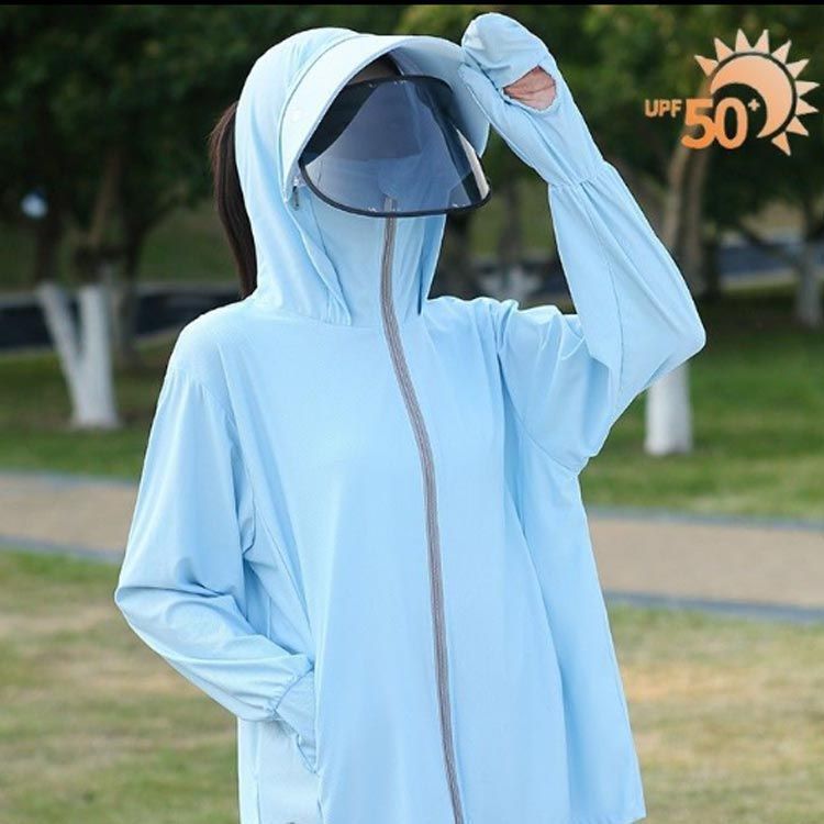 ラッシュガードUVパーカー UVカット パーカー UV 冷感 UPF50+ レディース 長袖 ラッシュ