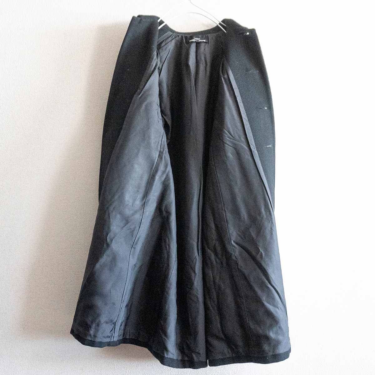 美品】tricot COMME des GARCONS 【丸襟 ウール コート】M トリコ