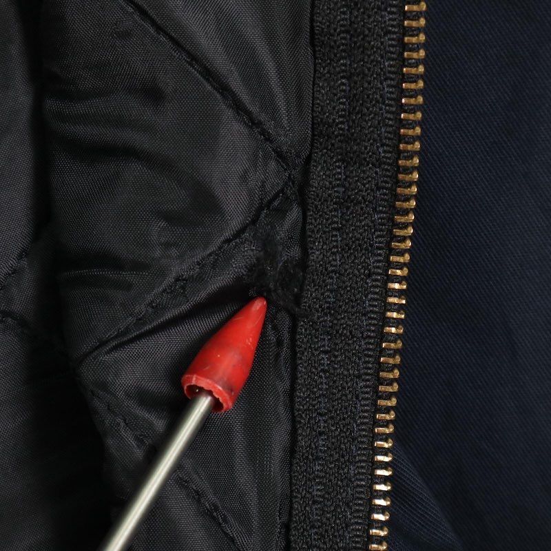 CiNTAS キルティングライナー ワークジャケット 大きいサイズ古着 メンズUS-6XLサイズ ネイビー系 jc-0283 WWW_WOWDIGSITE_COM