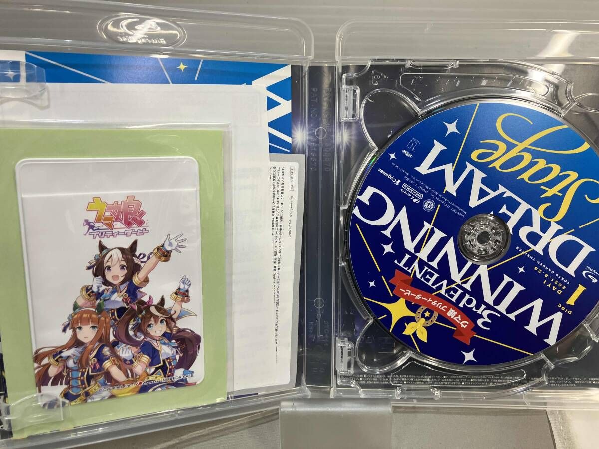 ウマ娘 ブルーレイ ウマ娘 3rd WINNING DREAM STAGE Blu-Ray 3rd EVENT