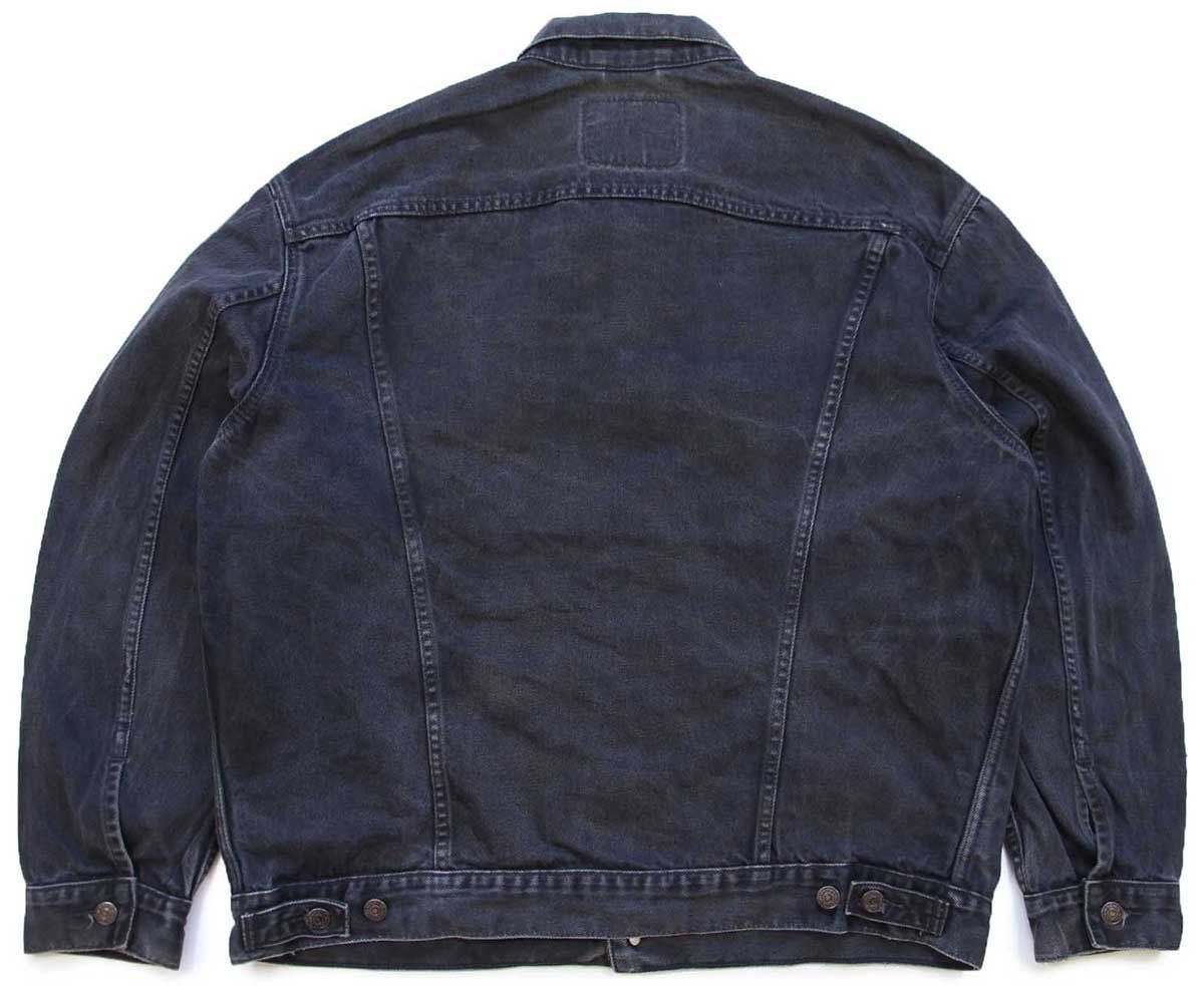 90s Levi'sリーバイス 70503 ブラック デニムジャケット 4