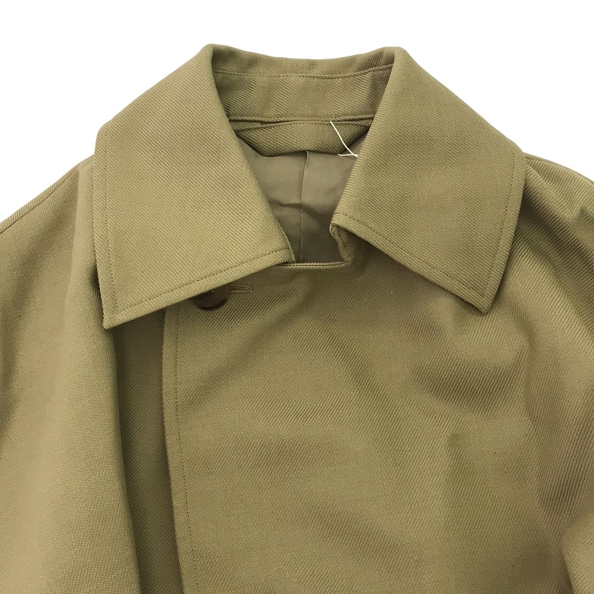 Blanc YM ブラン ワイエム Short Trench Vest ショートトレンチベスト BL-23A-STV ベージュ M Blanc YM ブラン ワイエム Short Trench Vest ショートトレンチベスト