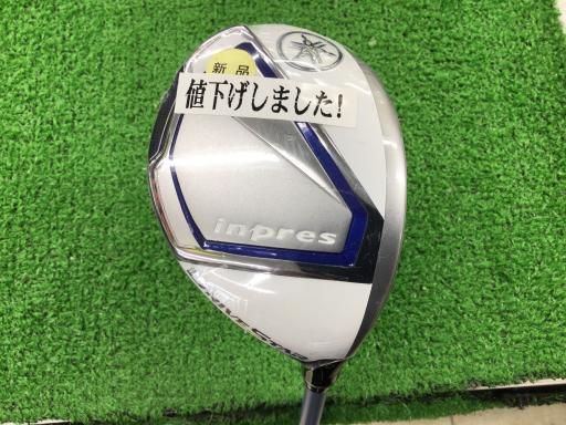 ヤマハ inpres DRIVESTAR U6 レディース ユーティリティ UT VANQUISH for inpres LM423u フレックスL レディース 女性用 右利き 右用 Nランク ゴルフクラブ