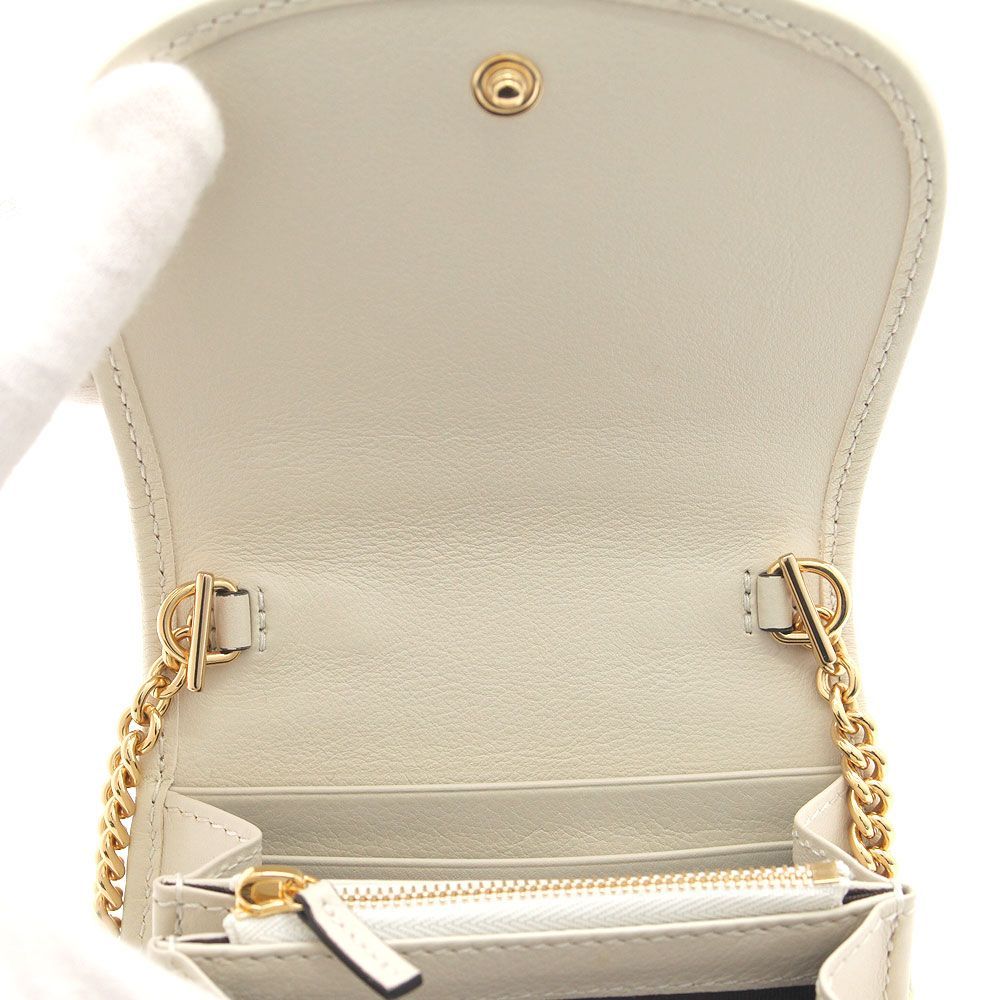 GUCCI ホワイトレザー チェーンウォレット グッチ チェーンウォレット レディース 財布・小物 | GUCCI® JP