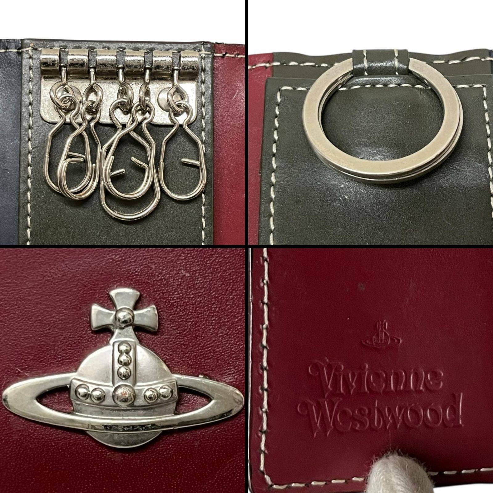 Vivienne Westwood (ヴィヴィアンウエストウッド) キーケース レザー