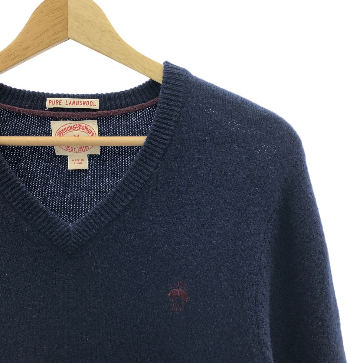 BROOKS BROTHERS / ブルックスブラザーズ | PURE LAMBSWOOL / ワン 