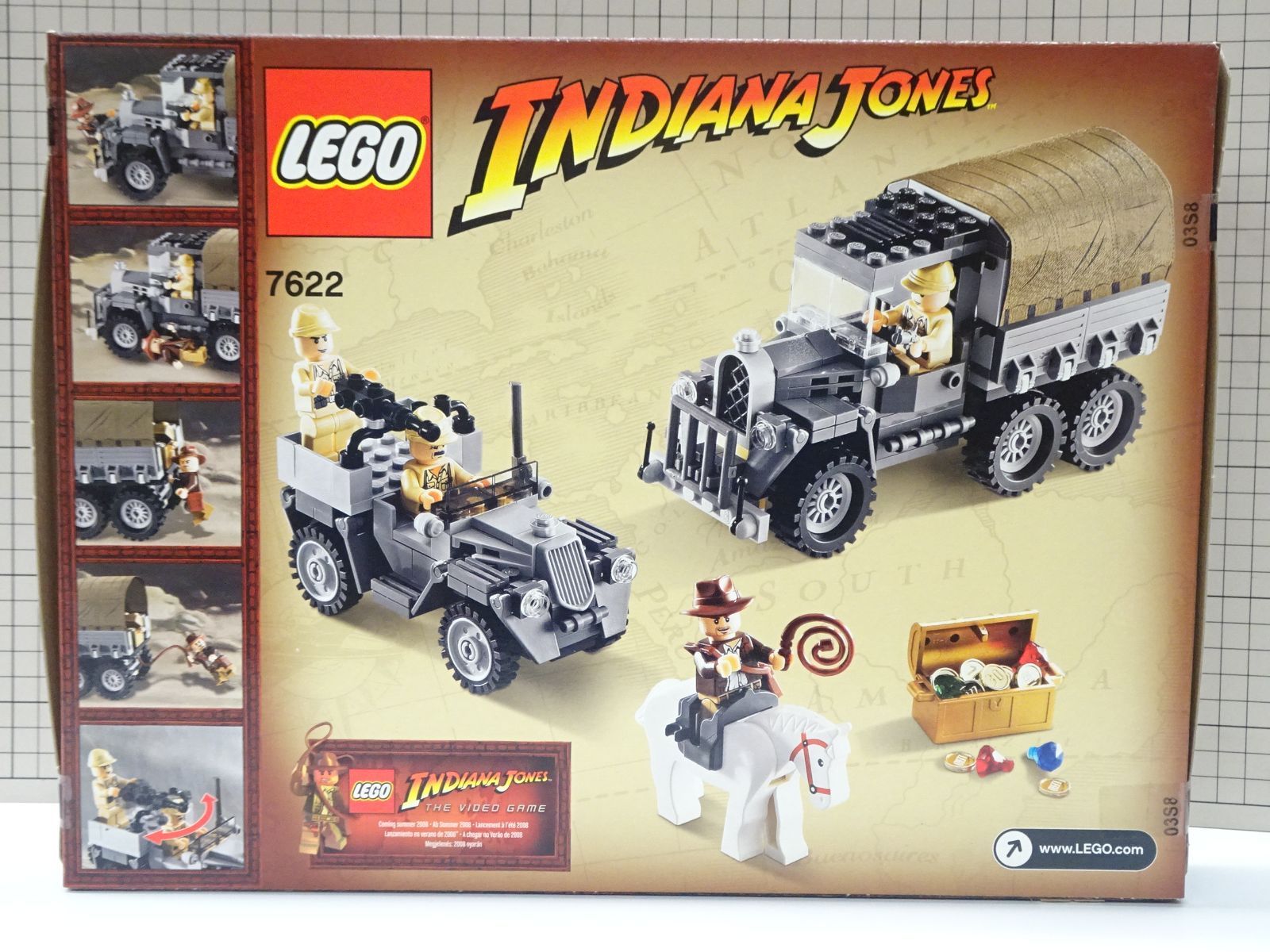 LEGO レゴ 7622 インディ・ジョーンズ 聖櫃の奪回 未開封 - メルカリ