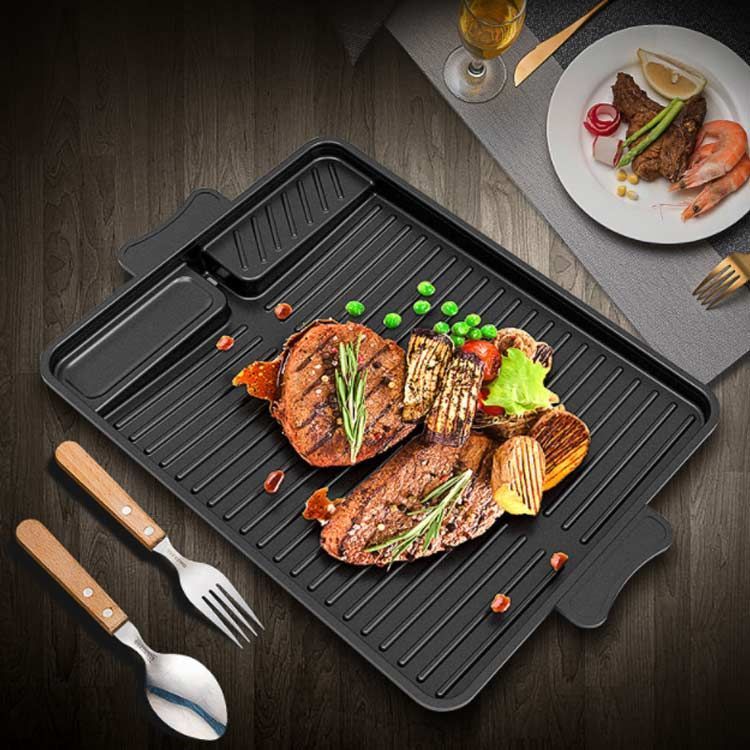 楽天市場】焼肉 サムギョプサル 斜め式 鉄板 韓国 プレート
