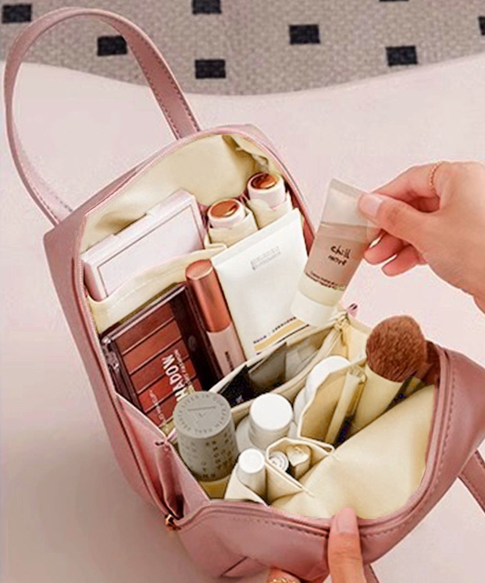 韓国コスメポーチ 縦型