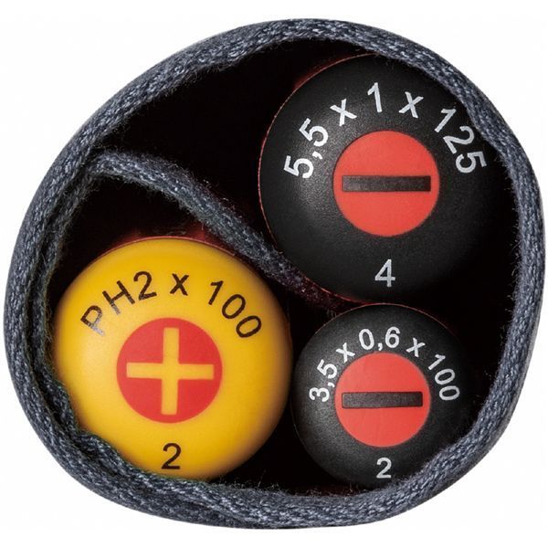 スリムハンドルタイプ 絶縁ドライバーセット