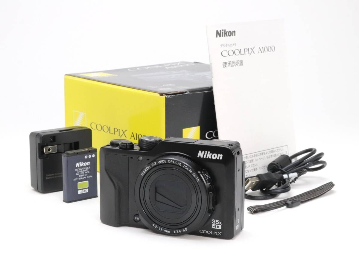 美品】Nikon COOLPIX A1000 動作確認済 オマケ付き価格.com