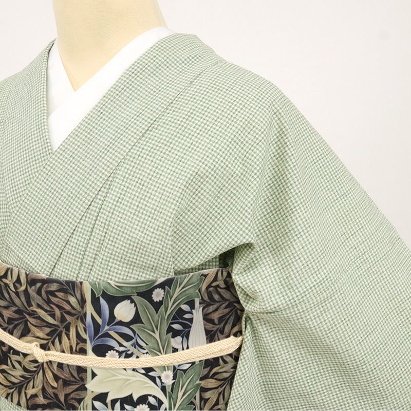 着物 ギンガムチェック モノトーン Lサイズ 9ce0fb0f1fb7bb2ff1953b8ab01fdd
