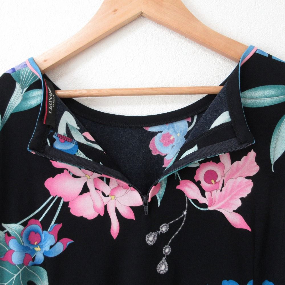 レオナール フラワープリント