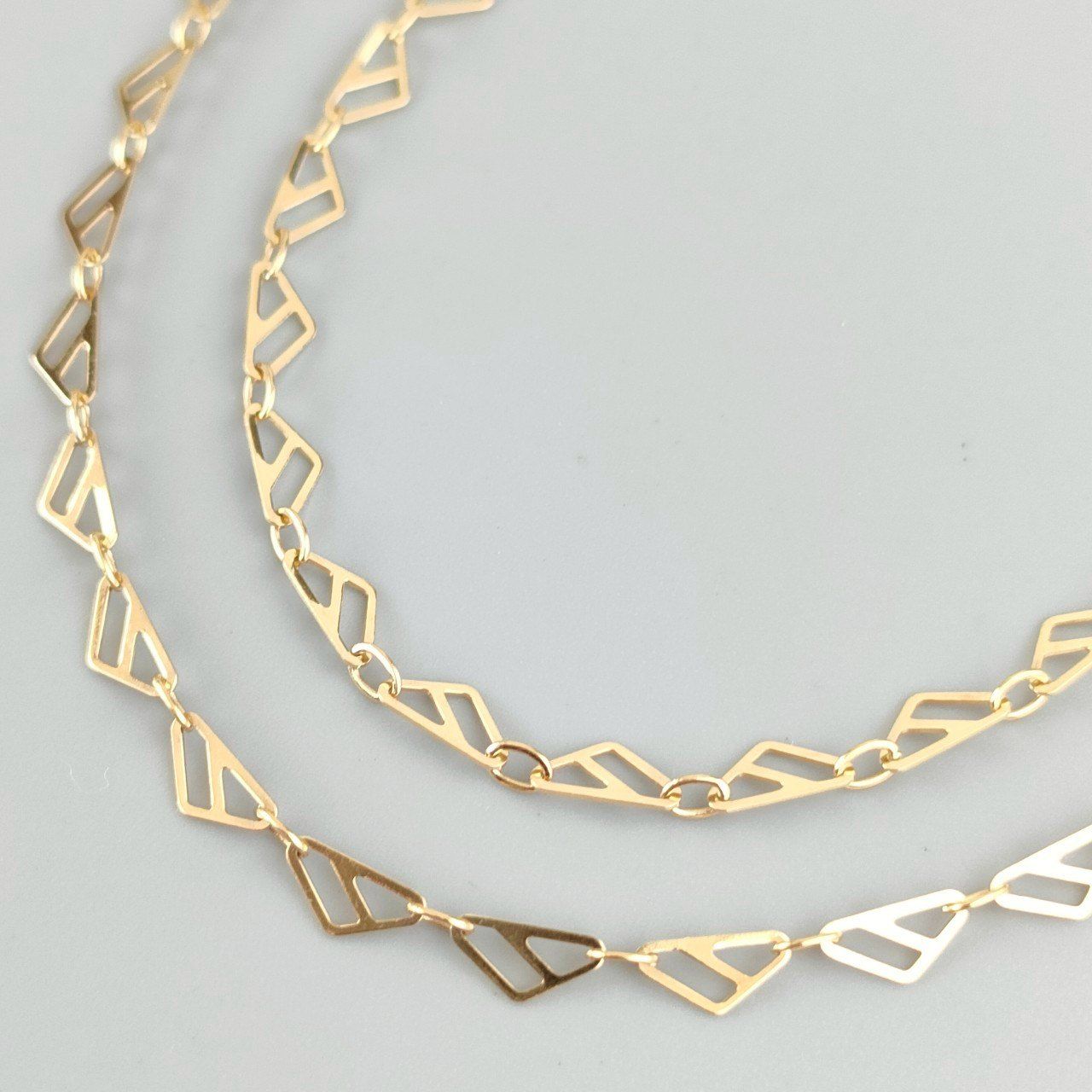 18Kネックレス/約40㎝/2.6g/銀座ジュエリーマキ