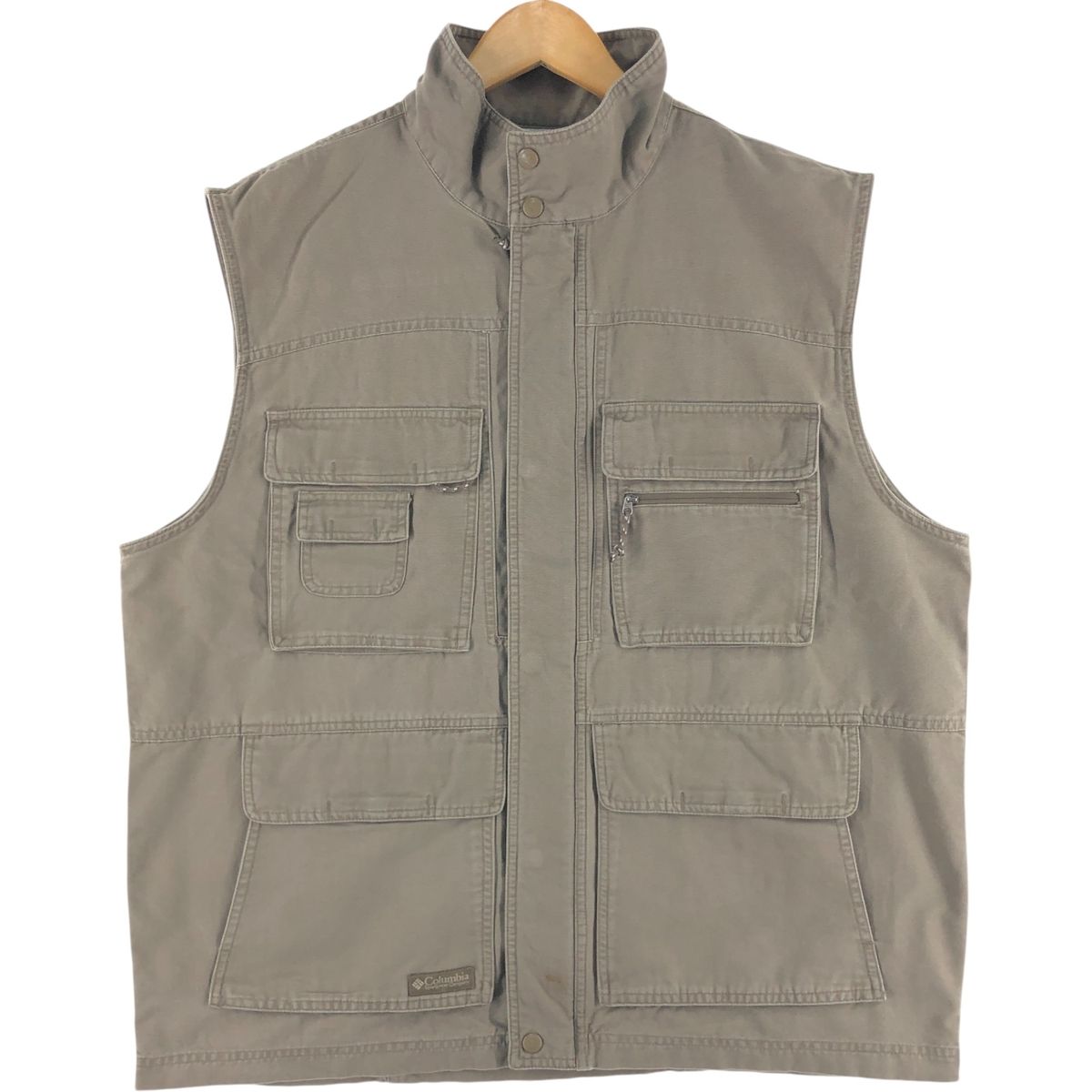 古着 00年代 コロンビア Columbia フィッシングベスト メンズXL相当 