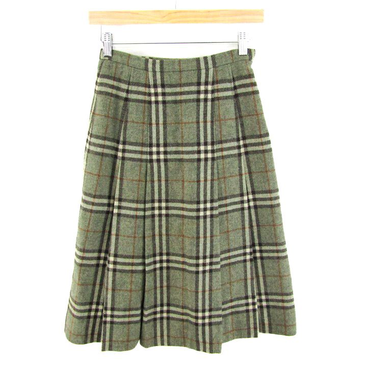 バーバリーズ Burberry's ボトムス スカート サイズL 黒×レッド×白 レディース チェック柄 新品同様 BURBERRY バーバリー スカート Burberry\u0027s バーバリーズ スカート 良好