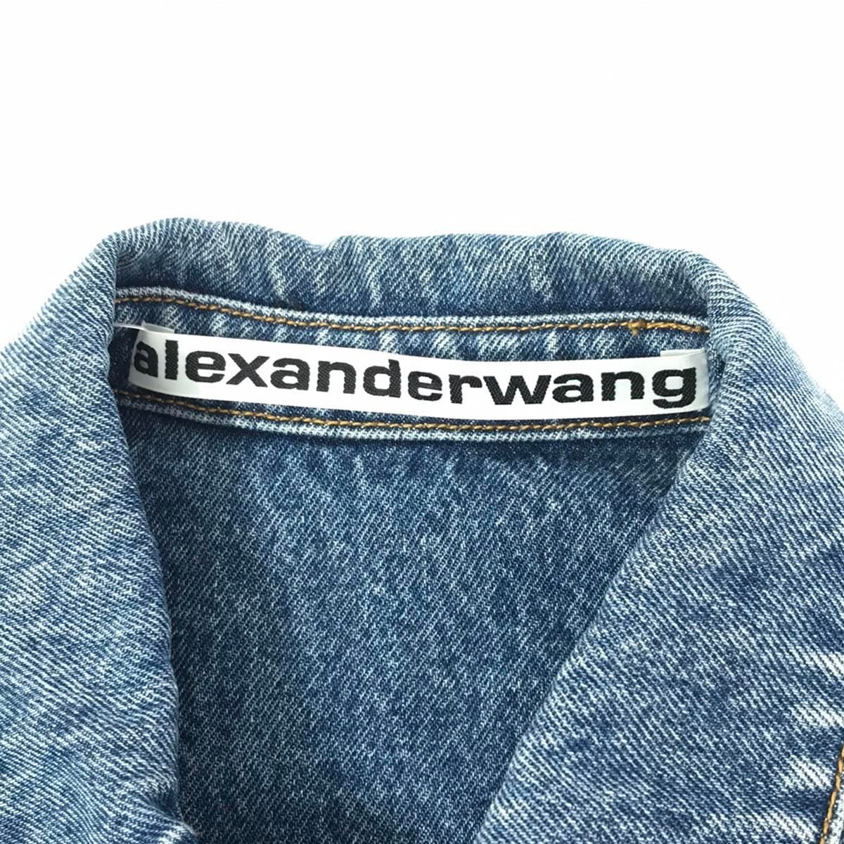 ALEXANDER WANG アレキサンダーワン オーバーサイズデニムシャツ