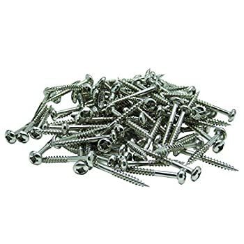 General Tools 8498 Pack of 100 Pocket Hole Screws Fine by General Tools