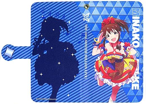 携帯ジャケット・カバー　佐竹美奈子 手帳型スマホケース 「アイドルマスター ミリオンライブ!」 C91グッズ 中古】携帯ジャケット・カバー 佐竹美奈子 手帳型スマホケース