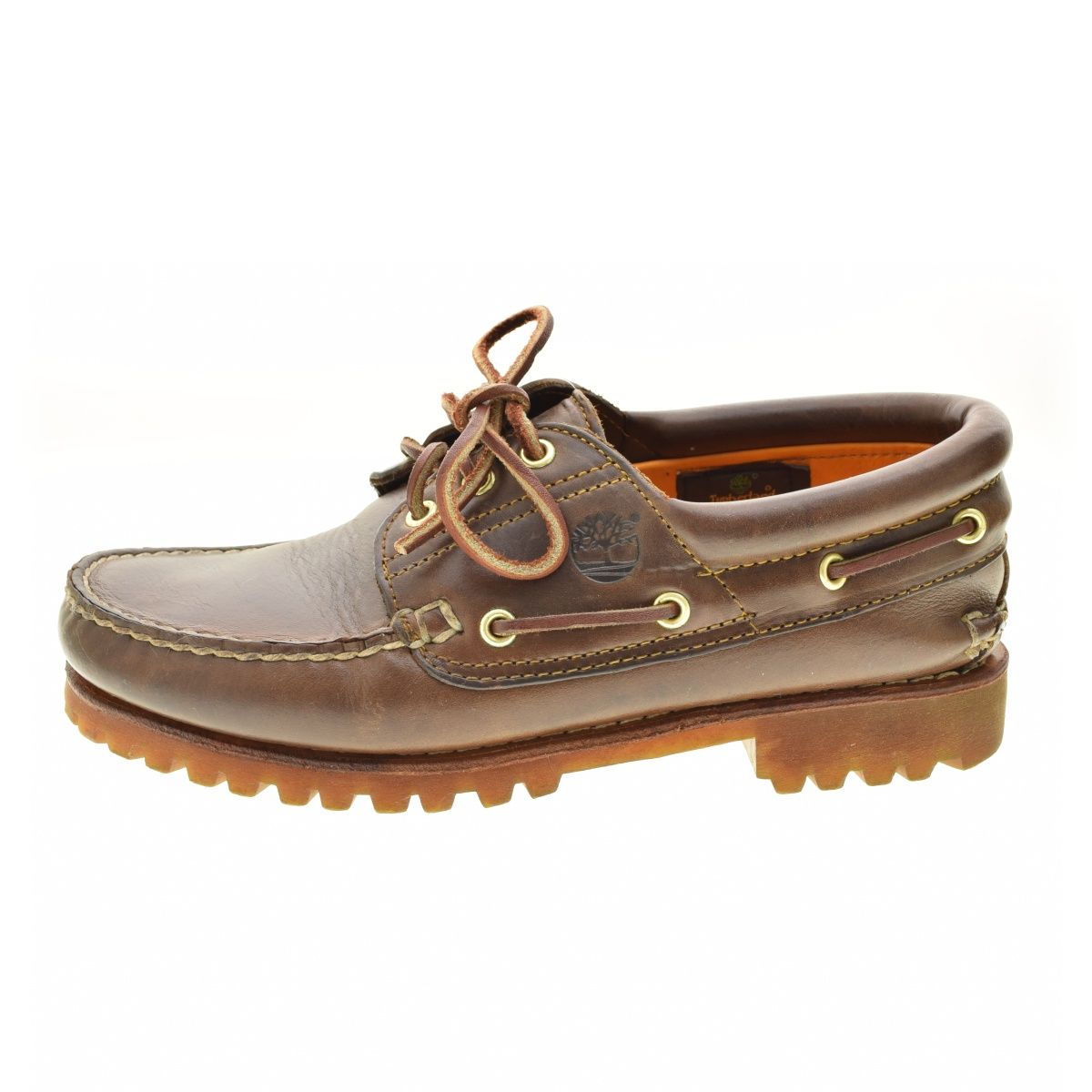 靴 TIMBERLAND 3EYE CLASSIC LUG 30003 Timberland 3-Eye Lug Handsewn Boat Shoe -TB0A62GH