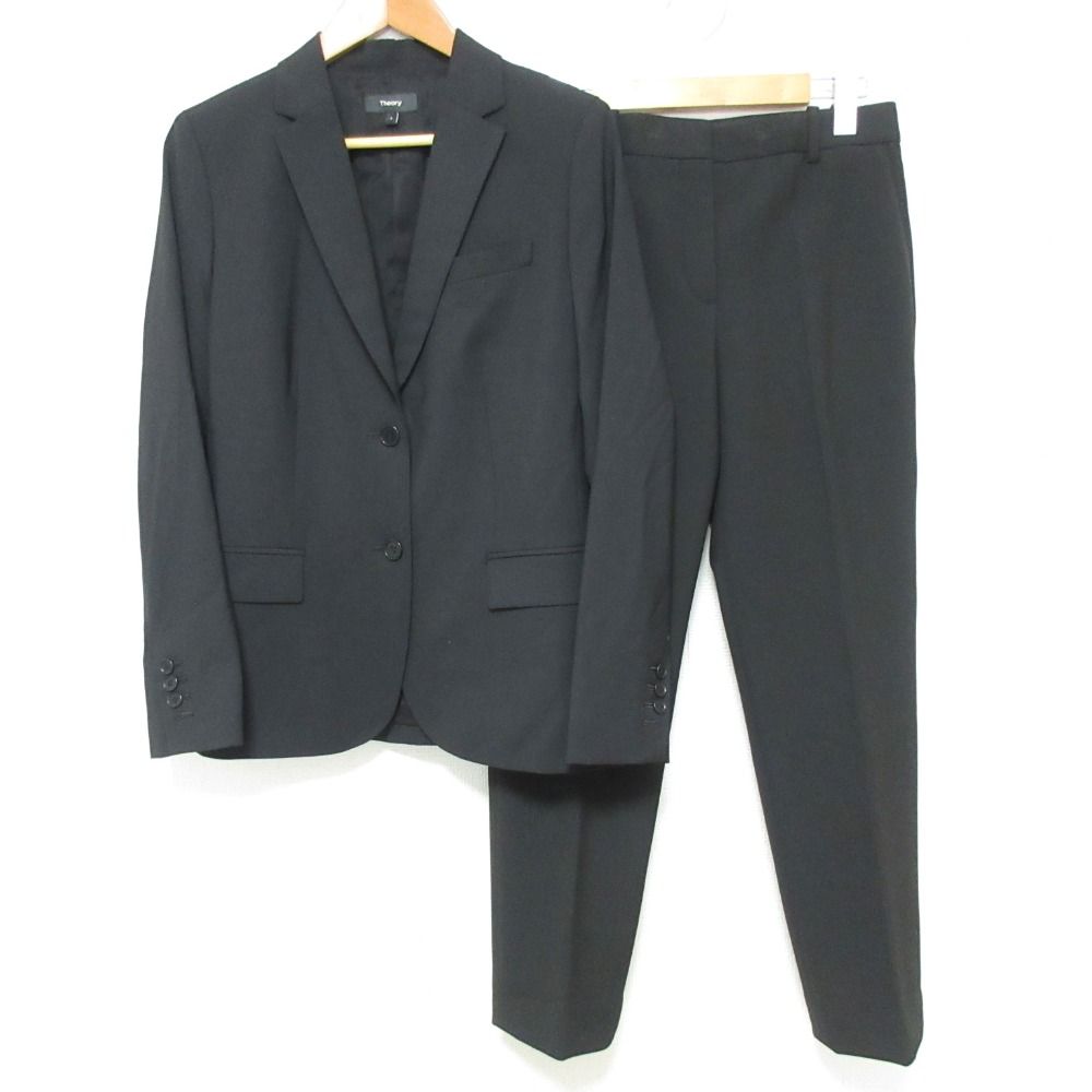 theory セオリー スーツ セットアップ ストレッチ ブラック サイズ4