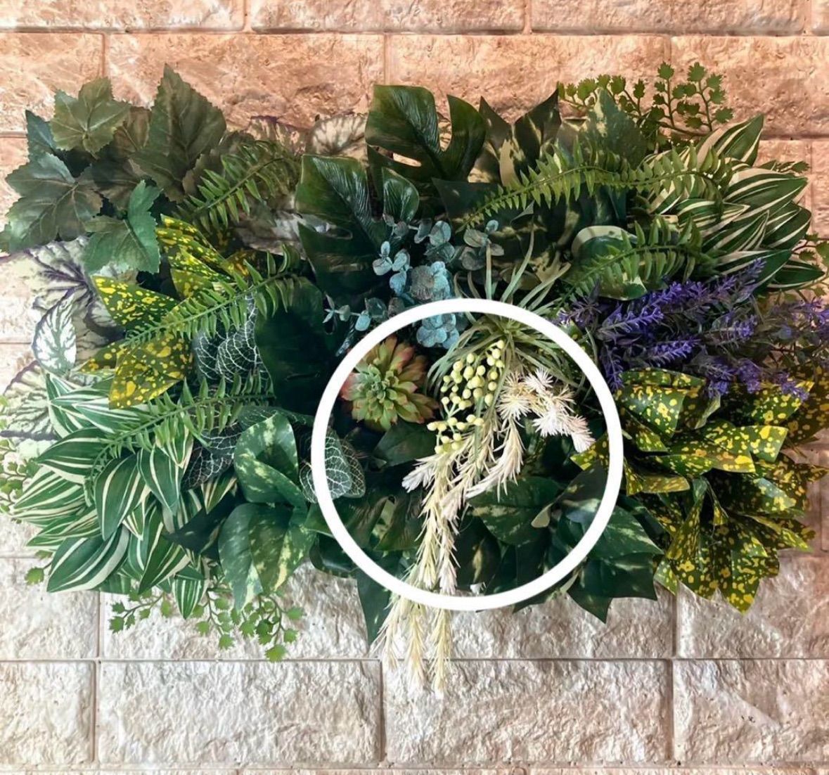 光触媒 人工観葉植物 ウォールグリーン フェイクグリーン 壁掛け402060 STEELWINDOWSANDDOORS_COM