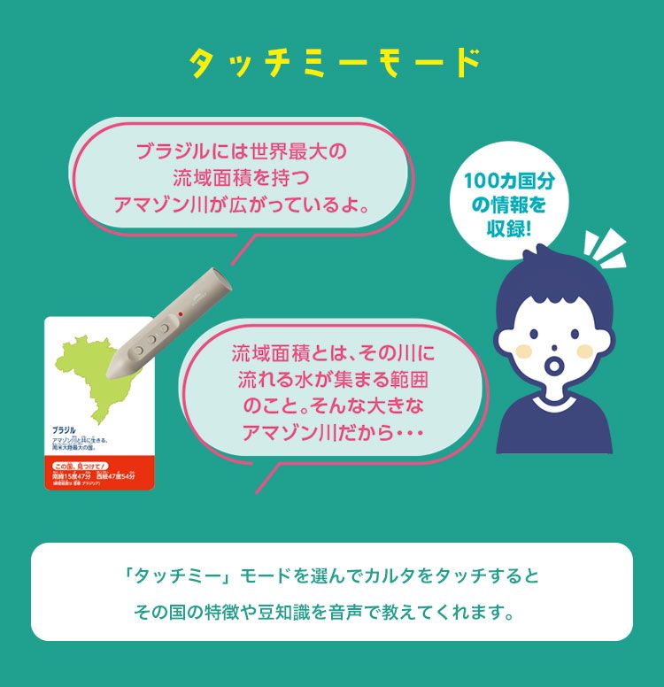 タッチ 喋る