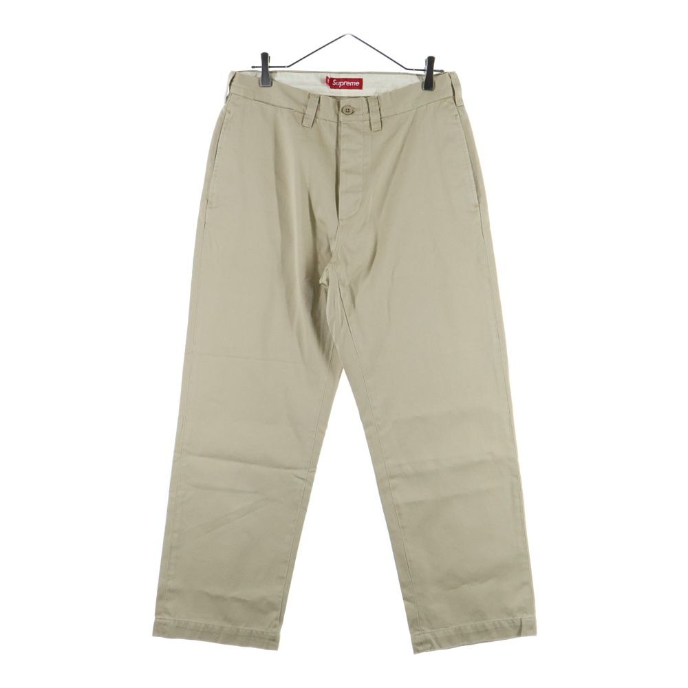 SUPREME (シュプリーム) 25AW CHINO PANT チノ ロゴエンブロイ