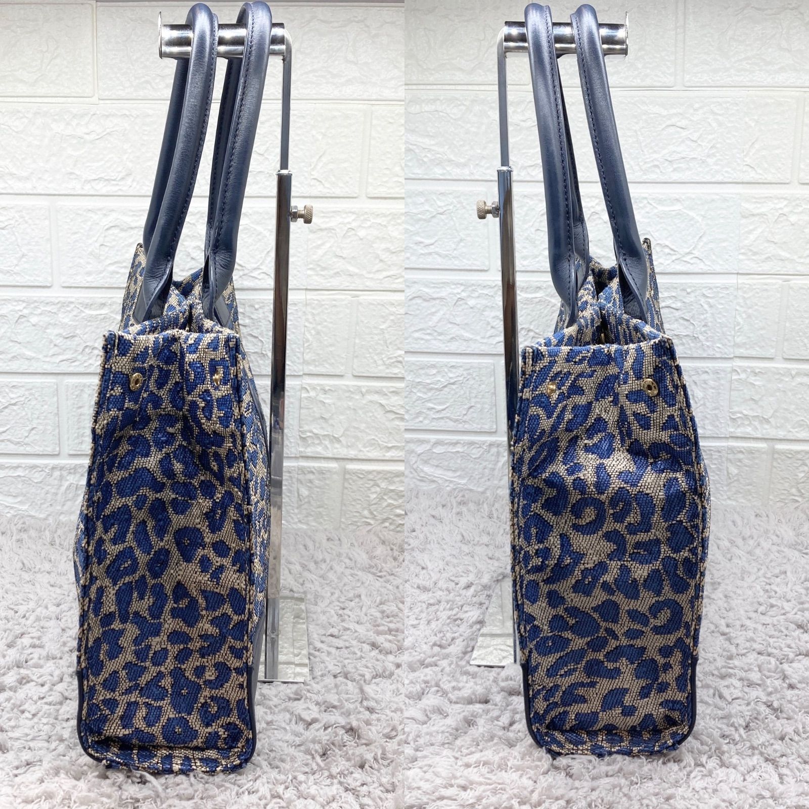 2025人気の 極美品❣️TORY キャンバス×レザー エラ トリーバーチ BURCH❣️ バッグ
