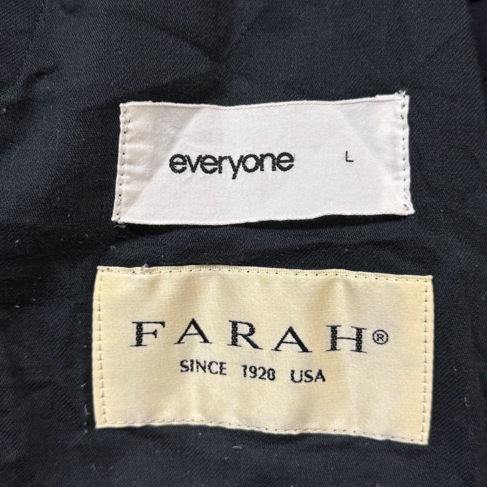 everyone × FARAH Wool Adjustable Trousers ウールアジャスタブル