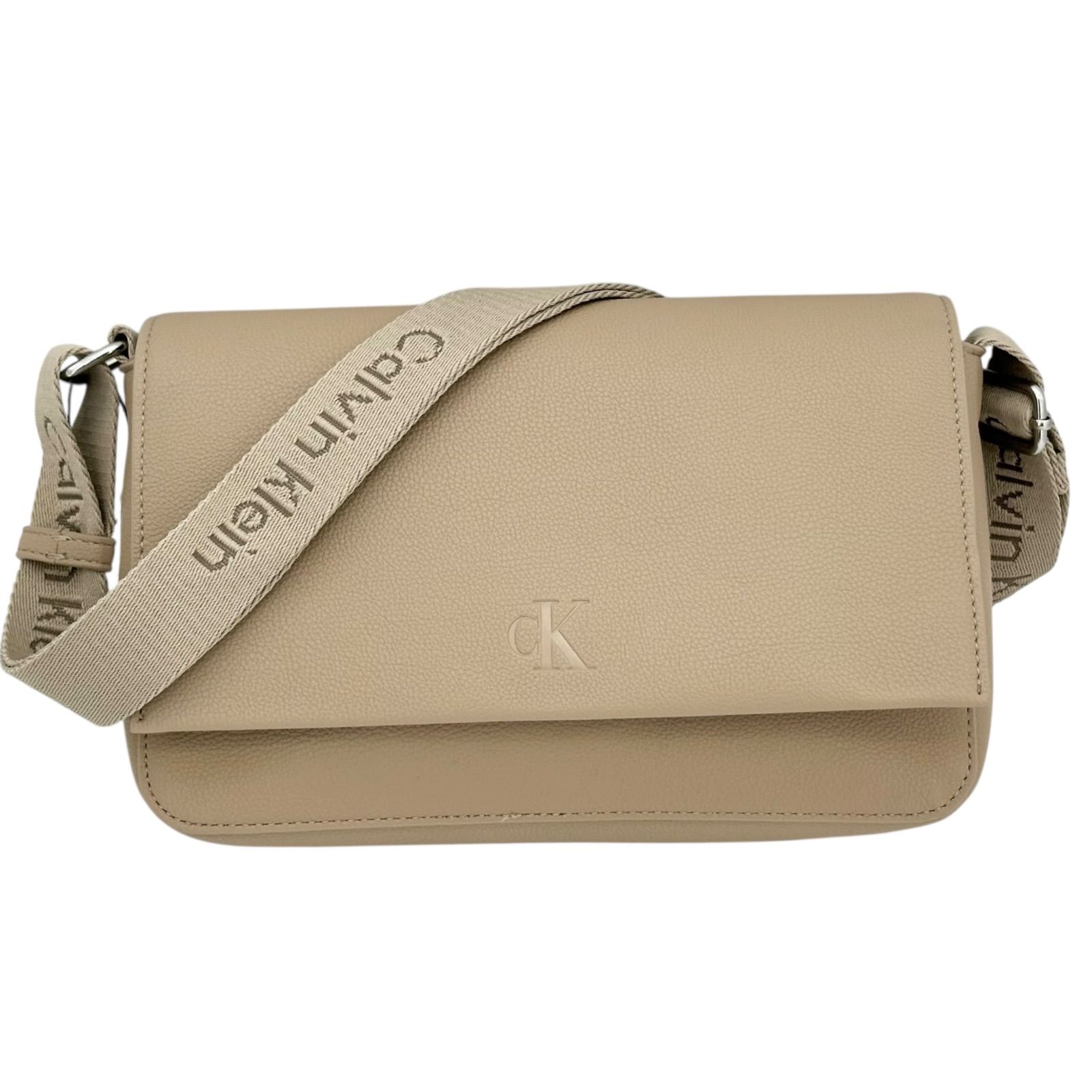 Calvin Klein ショルダーバッグ ベージュ 新品未使用 カルバンクライン 
