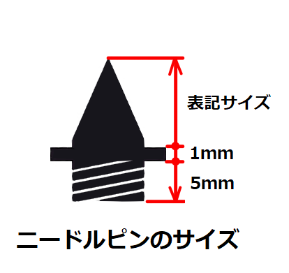 スーパーニードルピン　5mm 16本　陸上競技