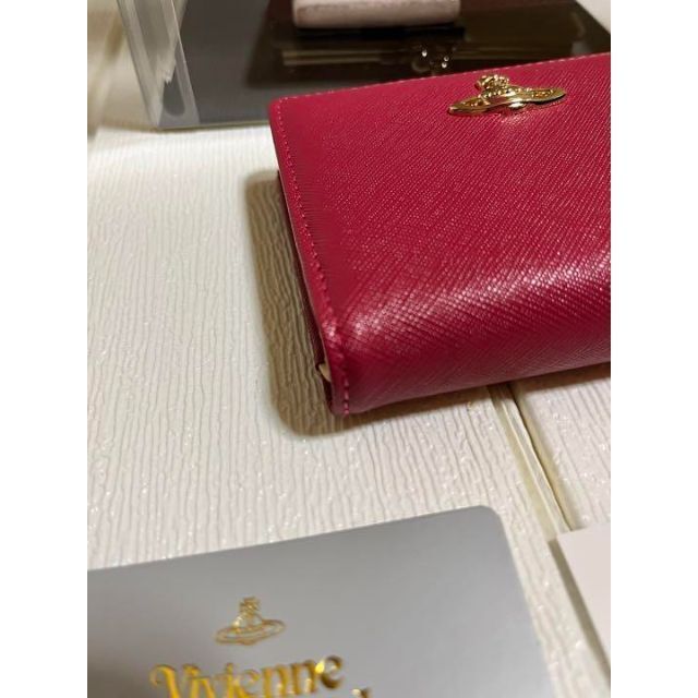 Vivienne Westwood ２つ折り財布 ピーチ 折り財布 | red-village.com