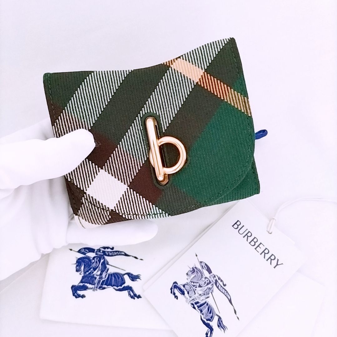 新品未使用】BURBERRY ロッキングホース ウォレット 3つ折り財布