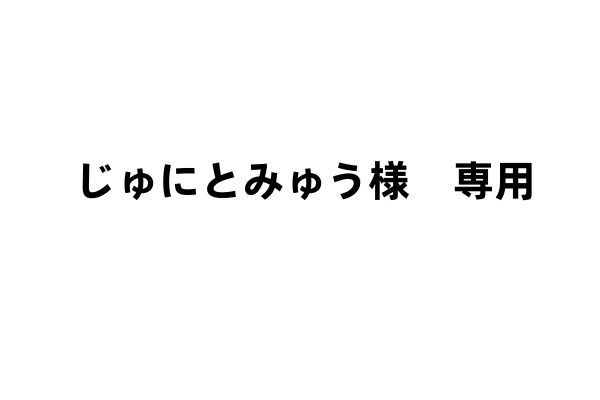 じゅにとみゅう