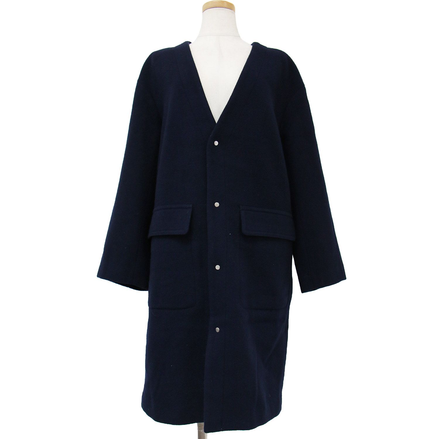 MACPHEE フード付きネイビーコート　36 MACPHEE フード付きネイビーコート 36 MACPHEE フード付き