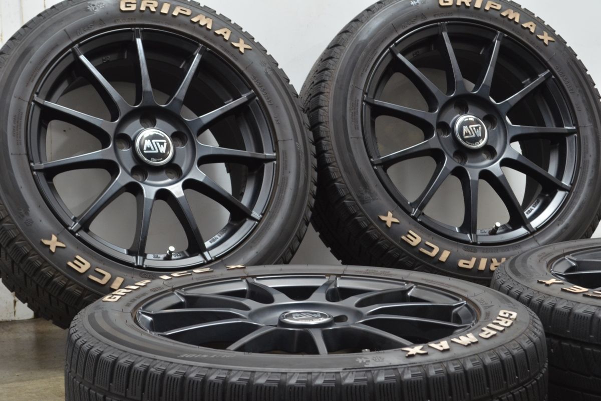 ホイールのみ販売可 OZ MSW 17in 7J 53 PCD112 ハブ径57.1 グリップアイスX 215 55R17 ザ ビートル パサート トゥーラン アウディQ2