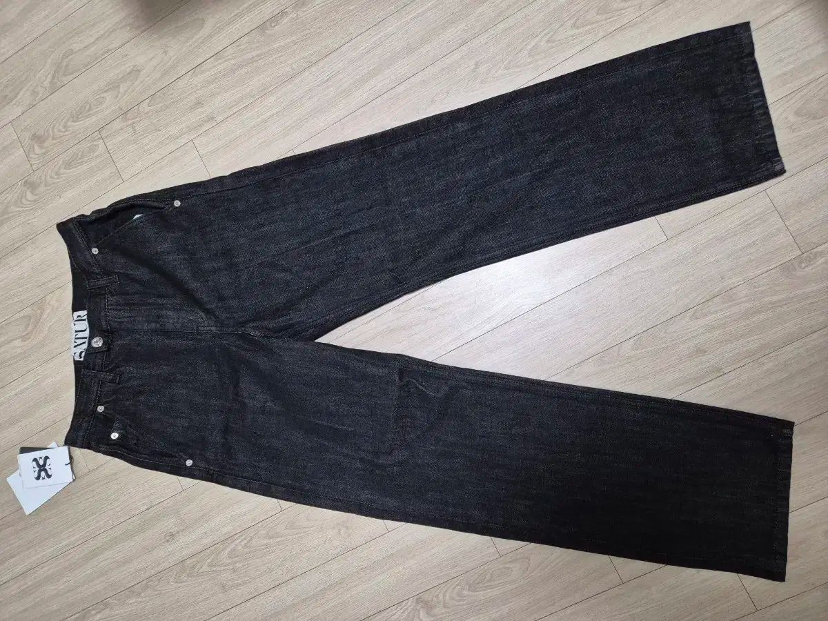 セター satur デニム ウエスト 78 31 サイズ 写真 参考