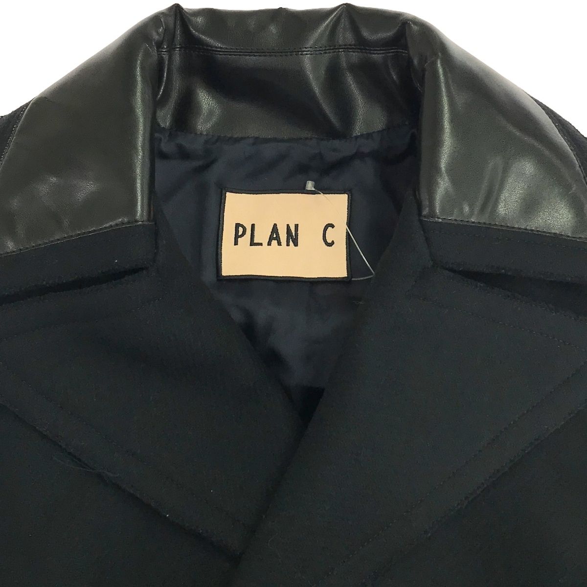 PLAN C ブラック ピーコート ウールコート MARNI 定価23万新品 PLAN C