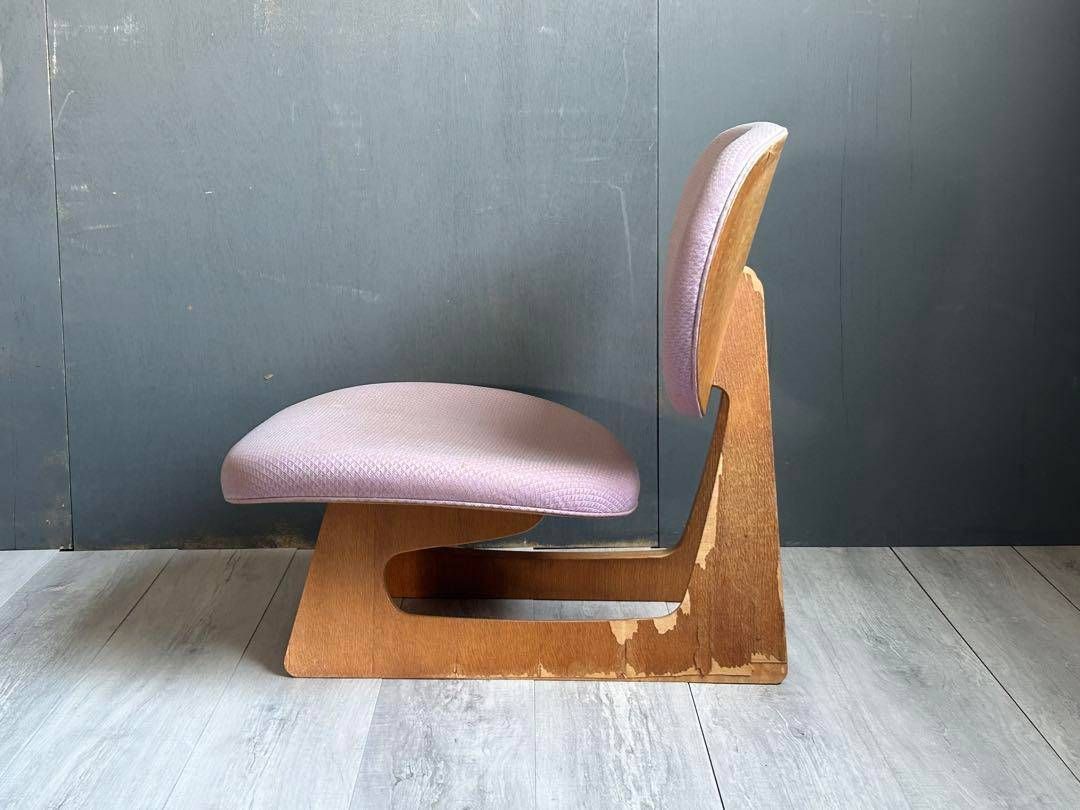 ④ 希少 天童木工 長大作 低座椅子 ローチェア TENDO ヴィンテージ SZ