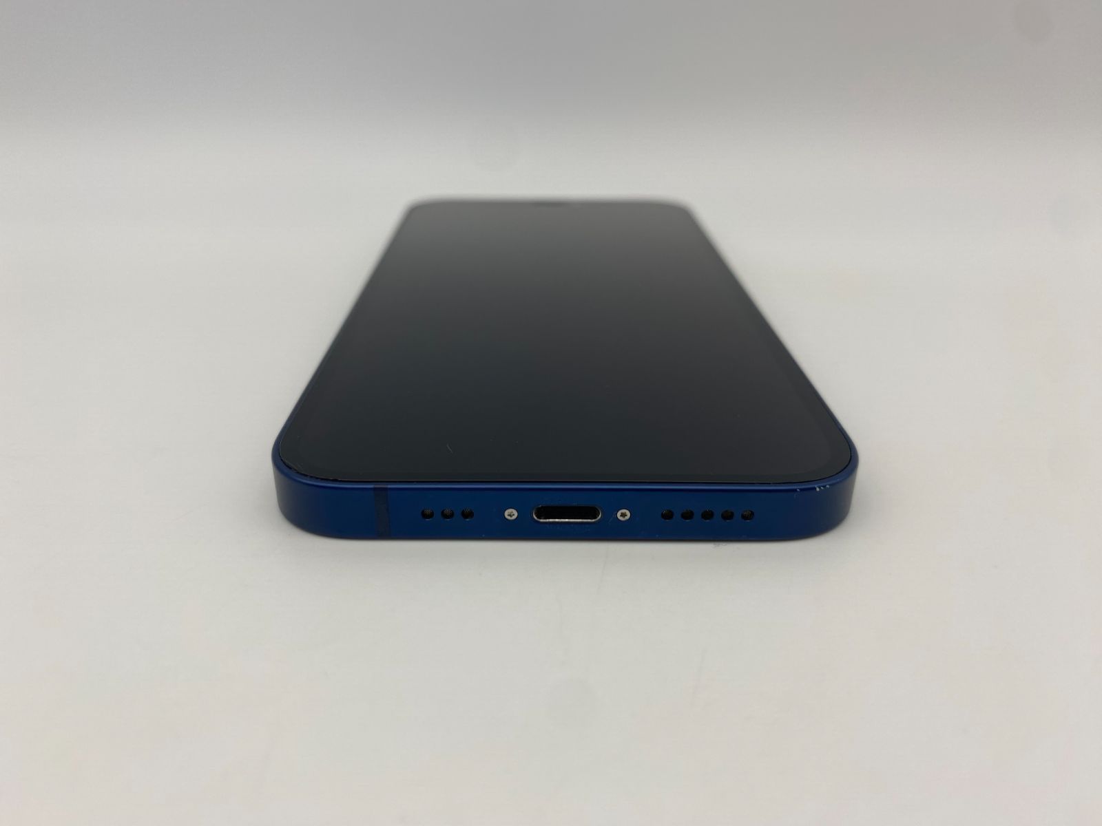 iPhone12 128GB ブルー/シムフリー/新品バッテリー100%/極薄