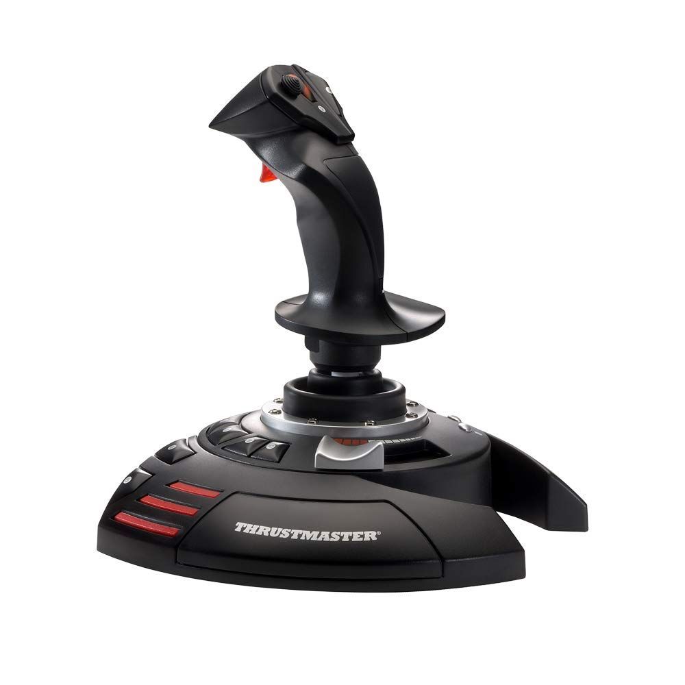 国内正規品】Thrustmaster スラストマスター T.Flight Stick X フライトスティック  ラダーコントロールを備えたジョイスティック プログラム可能な各種ボタンと軸 回転ハンドル 一体型スロットル 発射トリガー PC/USB 互換 -  メルカリ