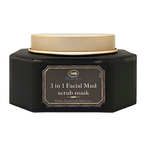 サボン デッドシー 3in1フェイシャルマッド スクラブマスク 150ml(150g) 顔用スクラブ SABON パック・マスク [1396] 佐川急便