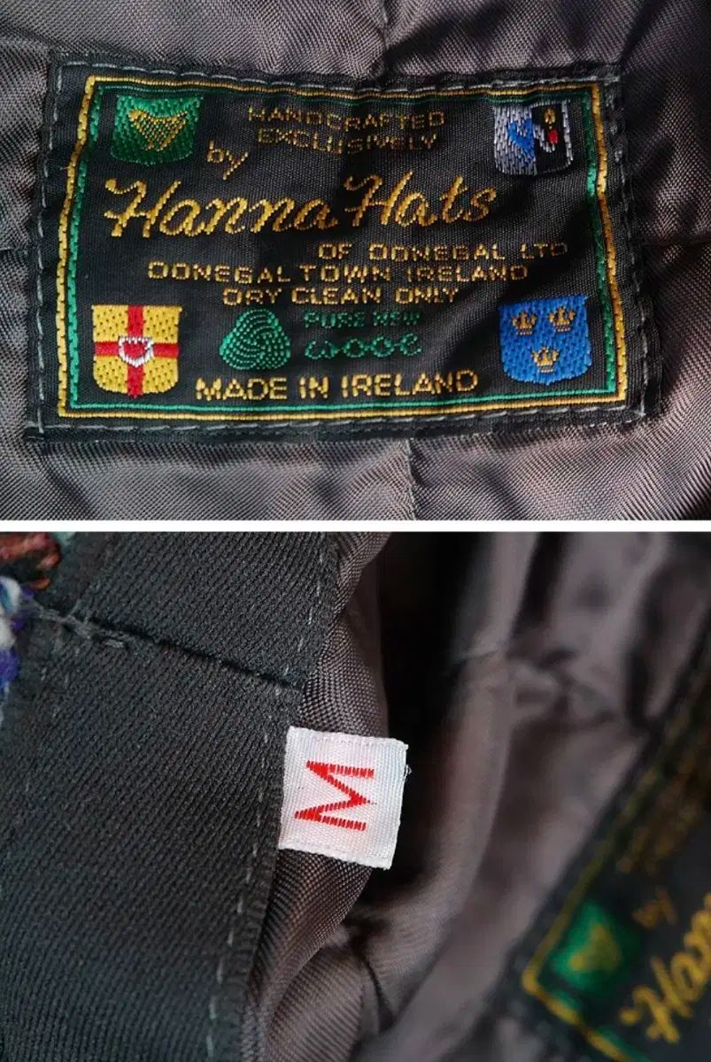 ツイード ハンチングキャップ