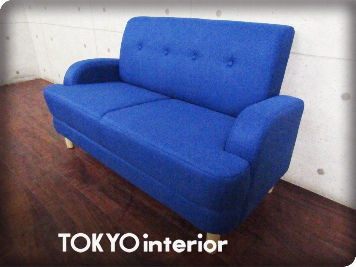 展示品□未使用品□TOKYO interior/東京インテリア□高級□Rize/リゼ□北欧モダン□2人掛けソファ□yykn1137k - メルカリ