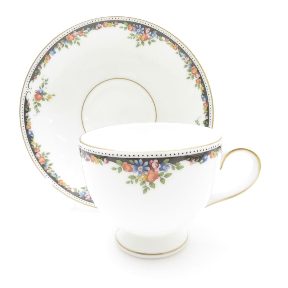 WEDGWOOD ウェッジウッド オズボーン カップ＆ソーサー 中皿 5点 SM2847C 