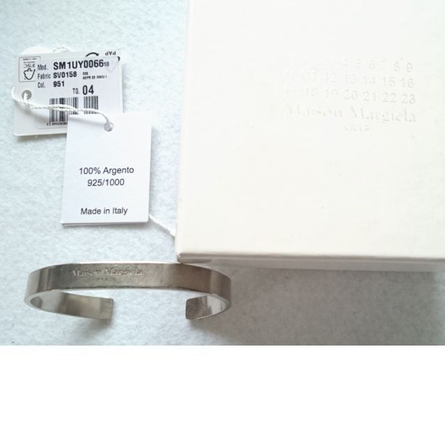 ○新品/正規品○ MAISON MARGIELA メゾン ロゴ ブレス/8mm - import